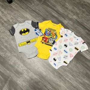 New Justice league bodysuits